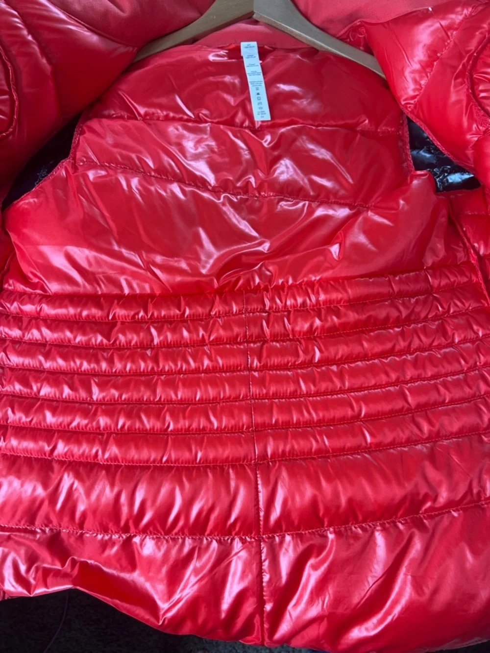 lululemon athletica Fluffin’ Aesome Glossy Quilted Puffer Vest Size 8